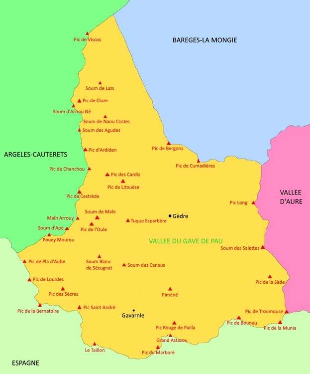 vallee du gave de pau